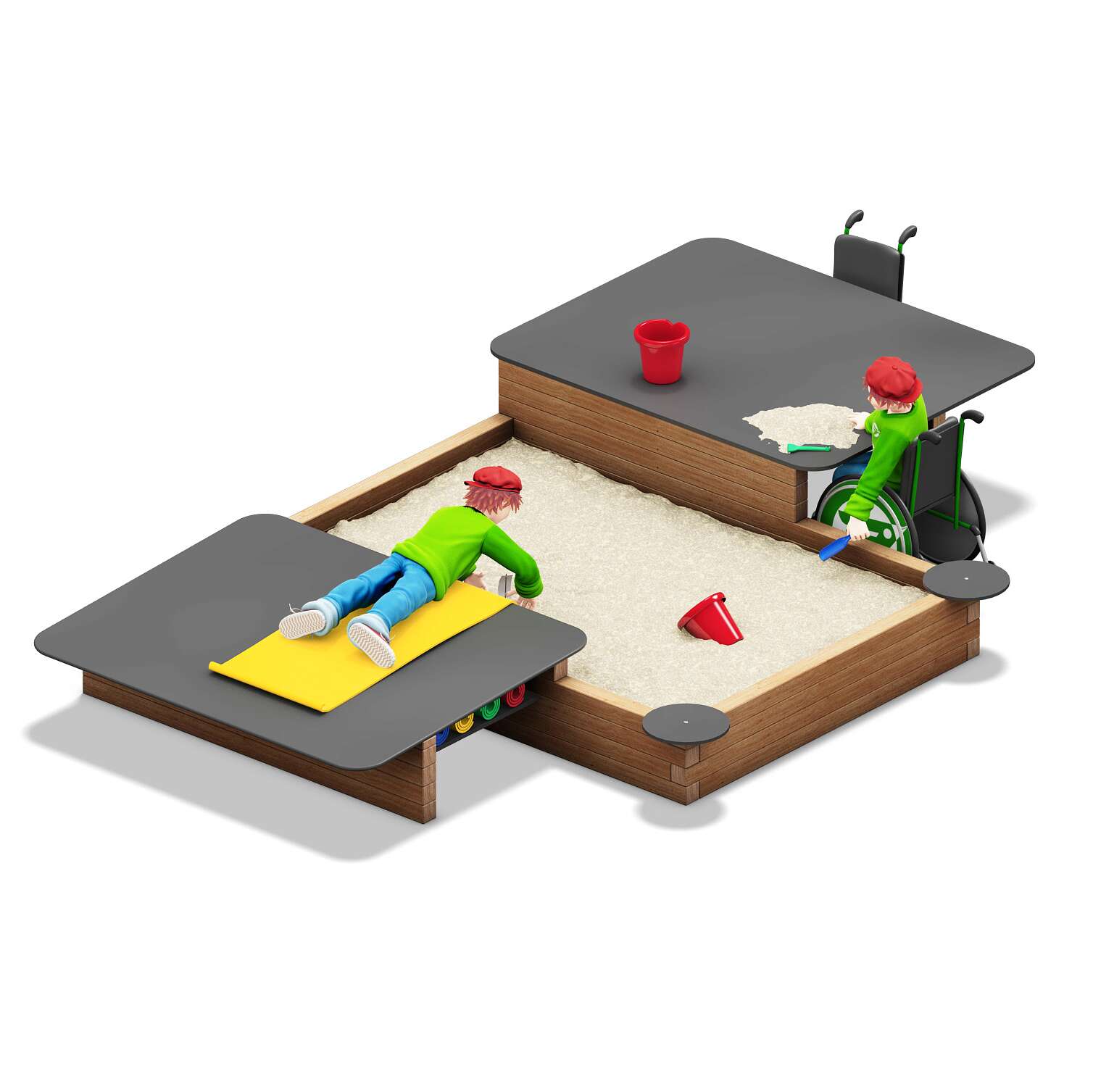 Playparc Sandkasten "Inklusion"