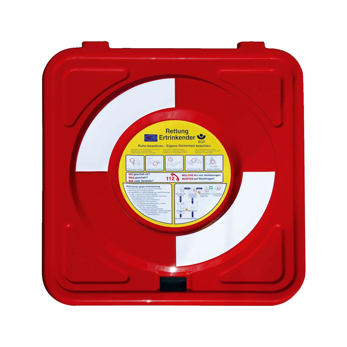 Rettungsring-Gehäuse mit Rettungsring