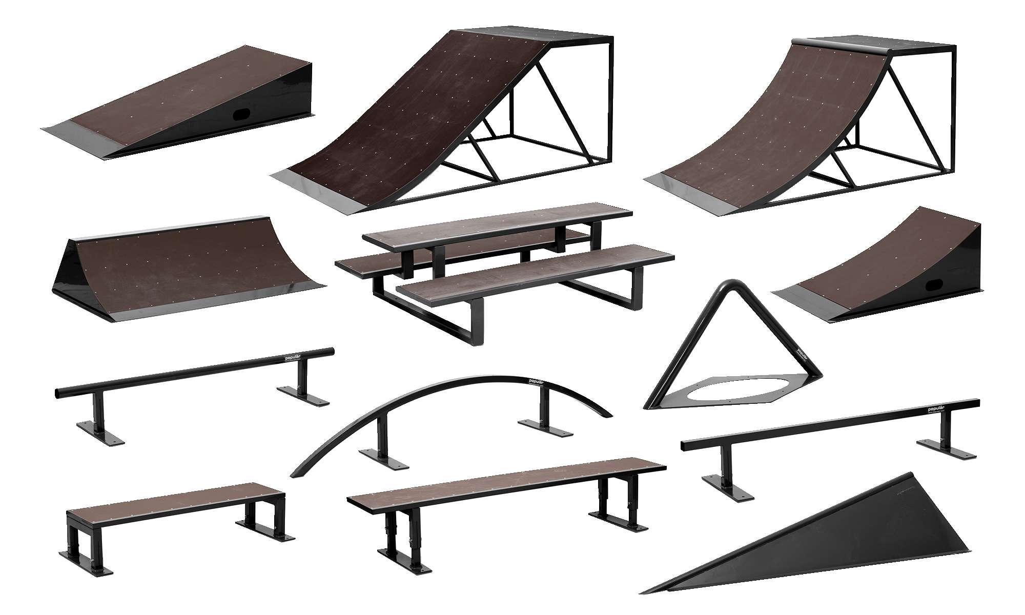 Skate Rampen-Set