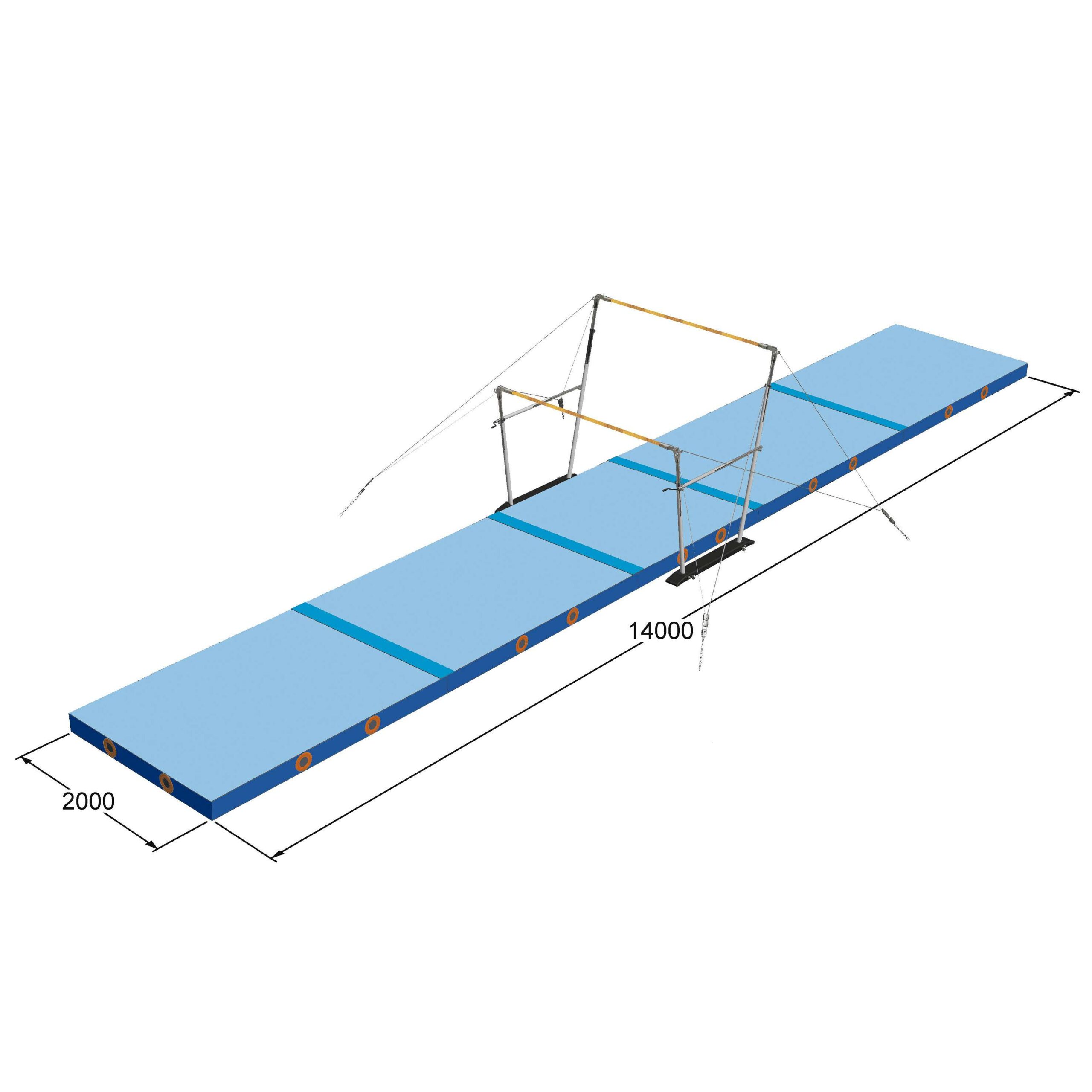 Spieth Fallschutz-Mattensatz "München"
