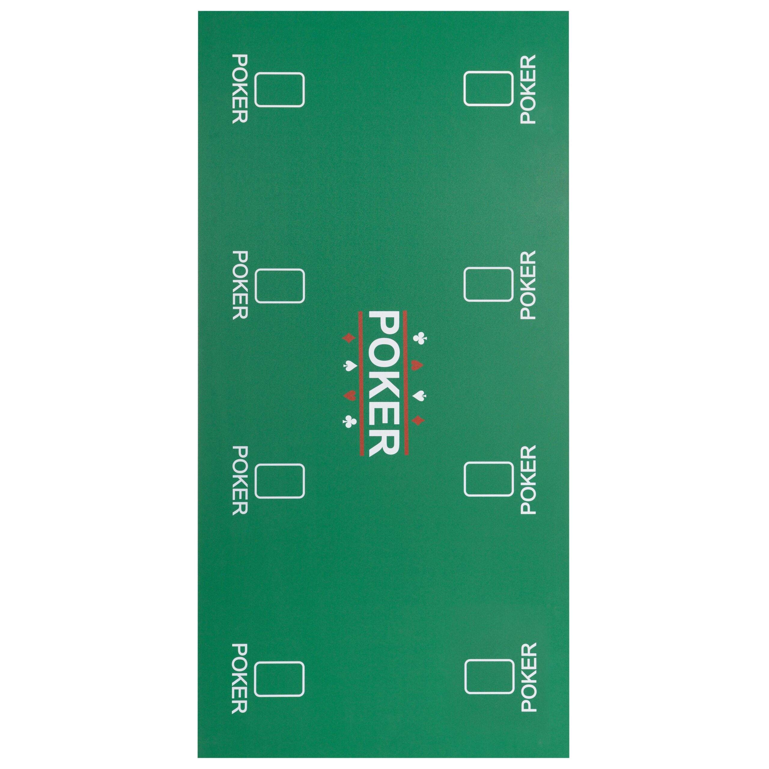 Sportime Billardtisch-Auflagematte "Poker/Roulette"