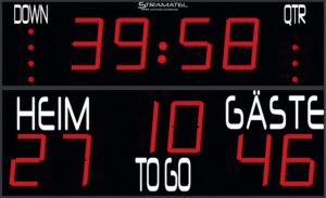 Stramatel Anzeigetafel "452 FRC US Football"
