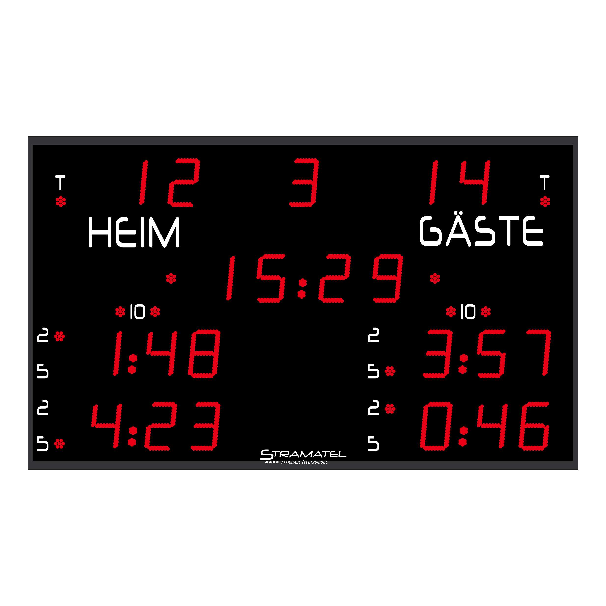 Stramatel Anzeigetafel "452 XGE 9000"