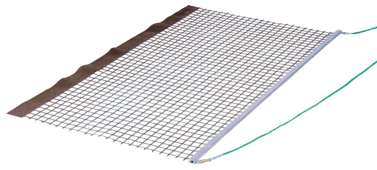 Tennis-Schleppnetz "Alu PVC"