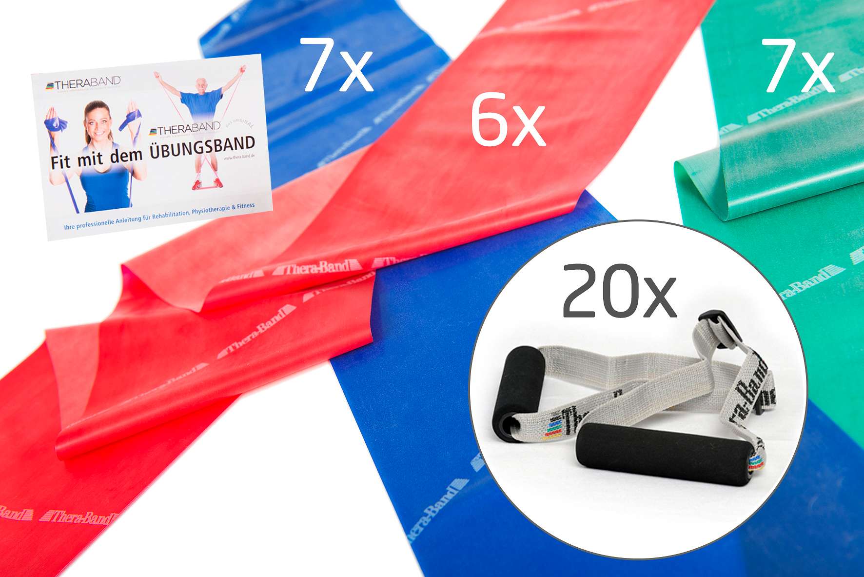 TheraBand Fitnessbänder-Set "Verein"