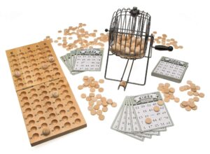 Tischspiel "Bingotrommel"