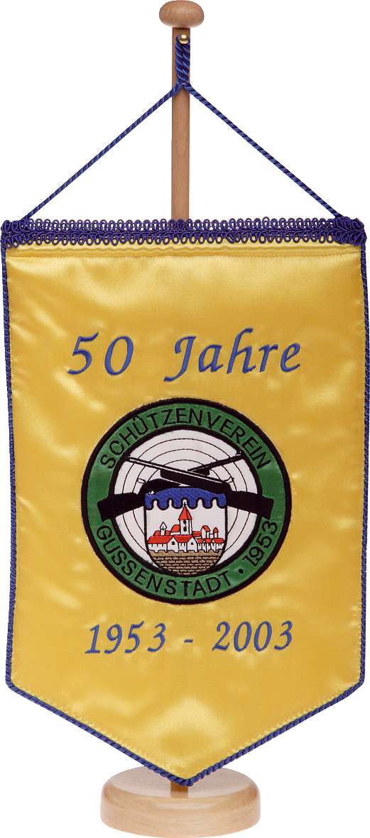 Tischständer für Wimpel und Tischbanner