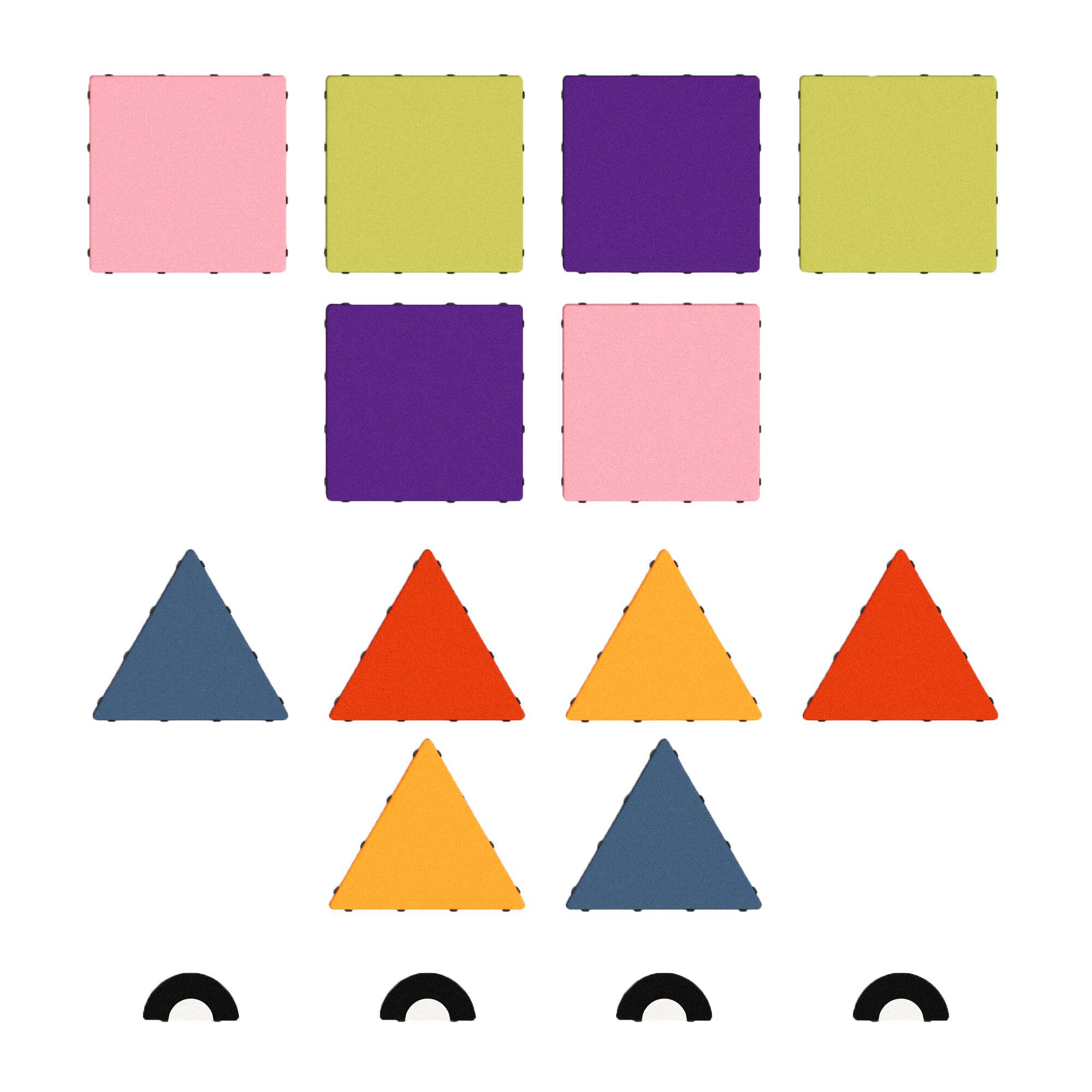 Tukluk Mattenbausatz "Kunterbunt"