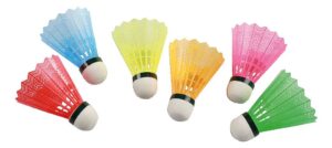 Victor Badminton-Bälle mit farbigem Korb