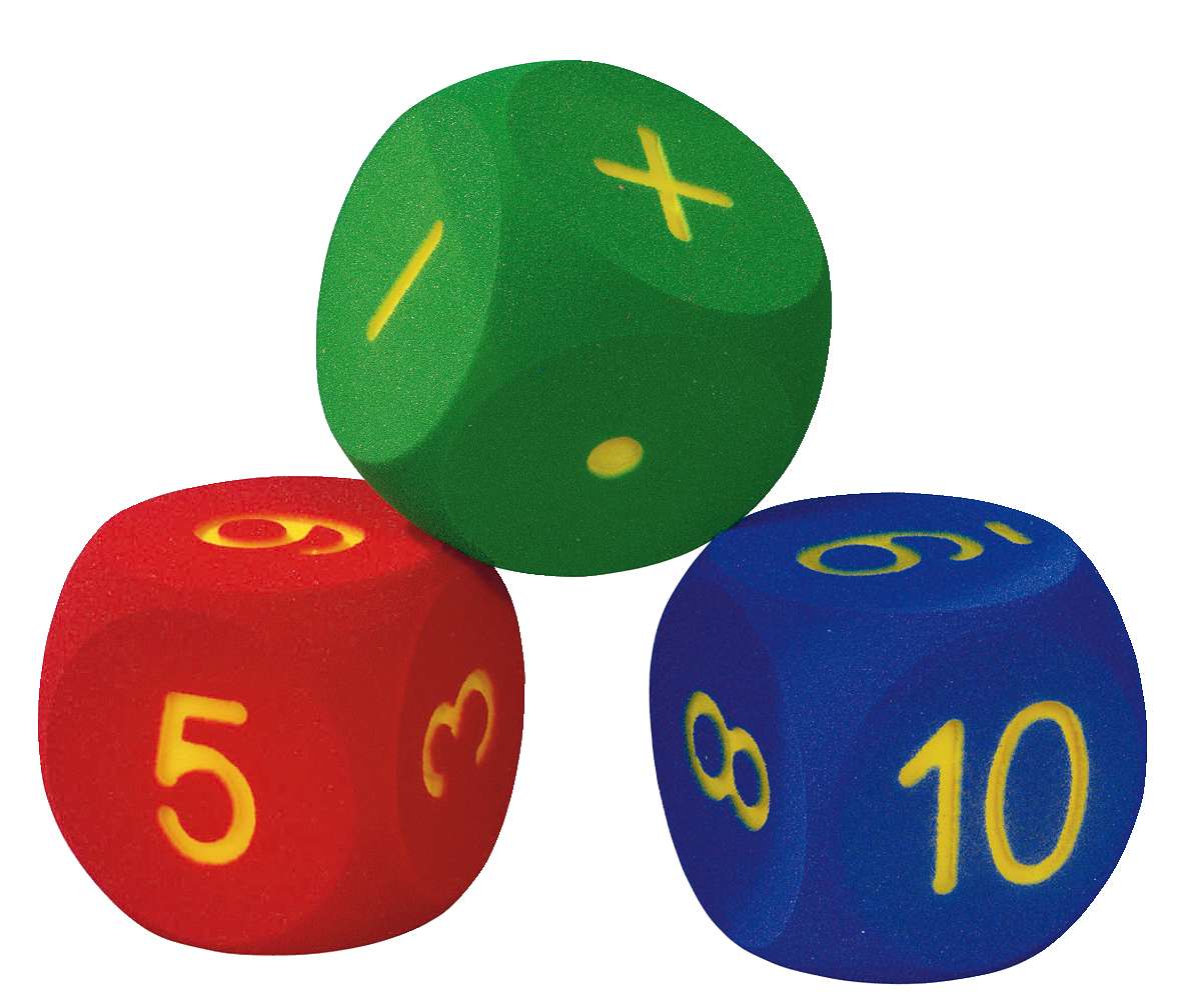 Volley Schaumstoffwürfel-Set "Rechnen"