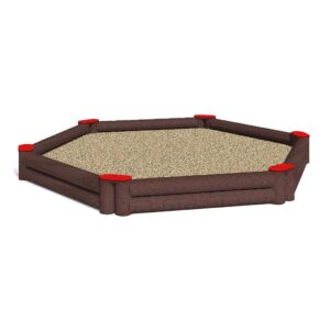 Westfalia Sandkasten "Sechseck"